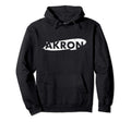 Akron Ohio Blimp Over Summit County Hoodie - Casual Everyday Wear Unisex - T-Shirt, Sweatshirt, Hoodie