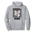 Baseball Mom Baseball Mama Mothers Hoodie - Minimalist Print for Adults - T-Shirt, Sweatshirt, Hoodie