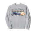 All Star Baseball Mom Sweatshirt - Custom Art Print for Adults - T-Shirt, Sweatshirt, Hoodie