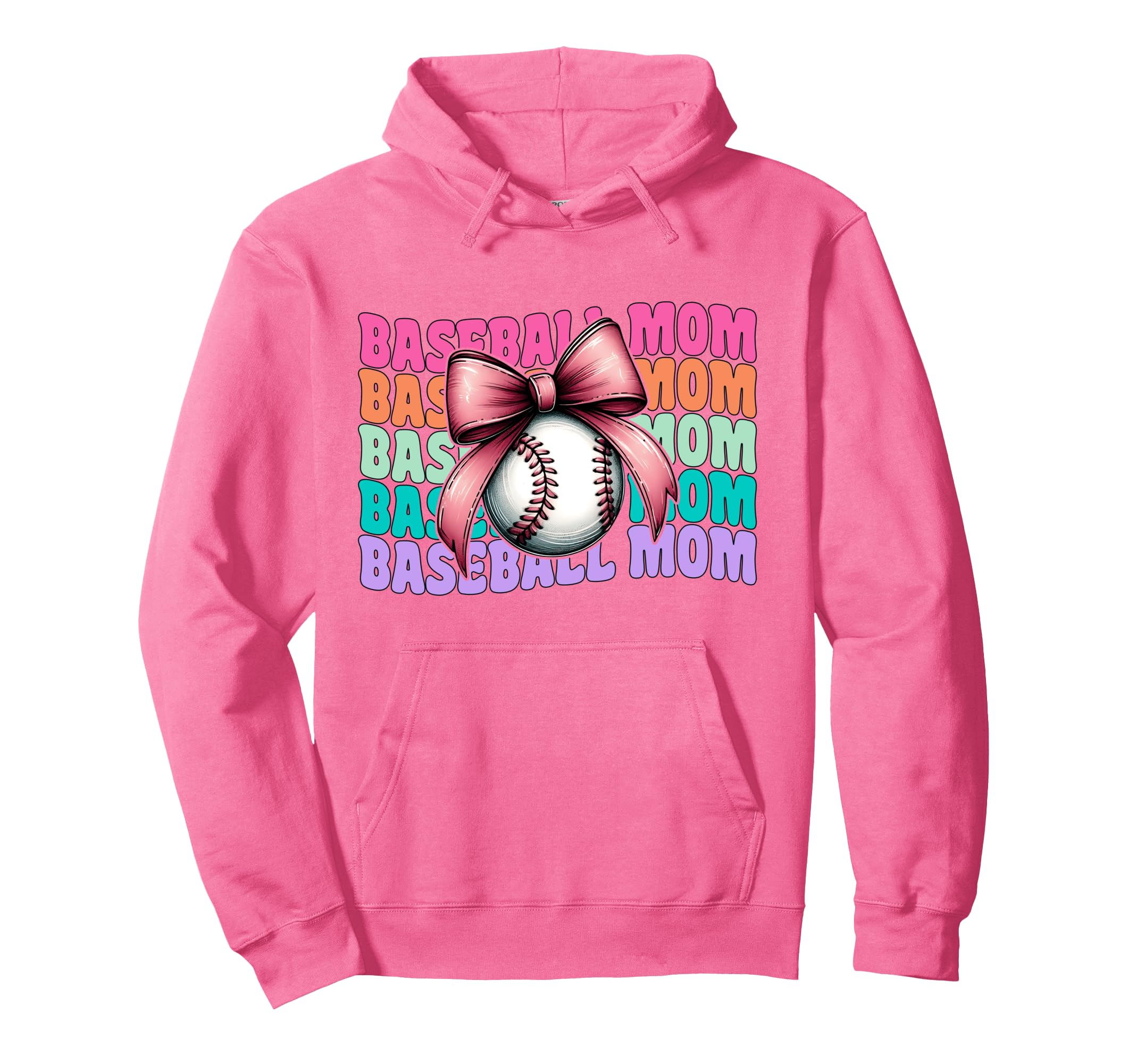 Baseball Mom Baseball Mama Mothers Day Hoodie - Novelty Apparel Unisex - T-Shirt, Sweatshirt, Hoodie
