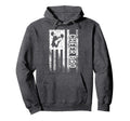 Cheer Bro American Flag Brother Cheerleader Hoodie - Trendy Graphic Unisex - T-Shirt, Sweatshirt, Hoodie