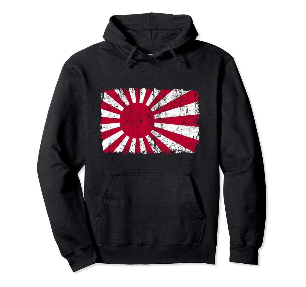Japan Navy Flag Japanese Pride Hoodie - Fun Novelty Design Unisex - T-Shirt, Sweatshirt, Hoodie