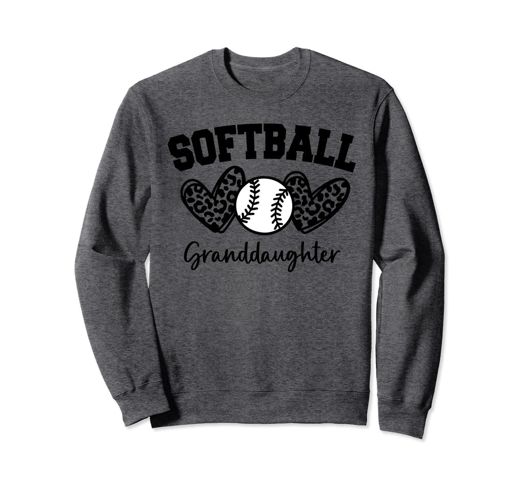Personalized Baseball Heart Sweatshirt - Novelty Apparel for Adults - T-Shirt, Sweatshirt, Hoodie