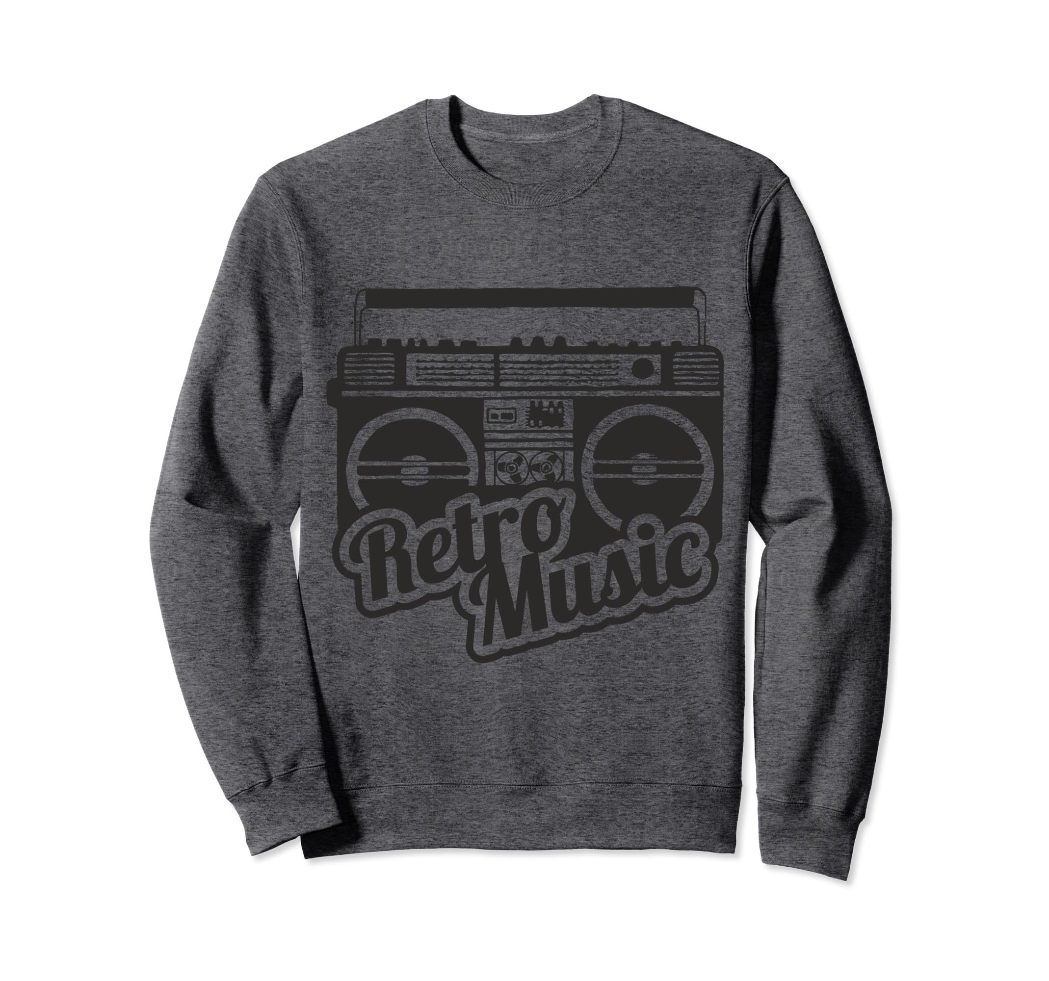 Music 80S 90S Old School Music Hip Sweatshirt - Fun Novelty Design Unisex - T-Shirt, Sweatshirt, Hoodie