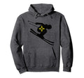 New Mexico Zia Snow Skiing Ski Hoodie - Trendy Graphic for Adults - T-Shirt, Sweatshirt, Hoodie