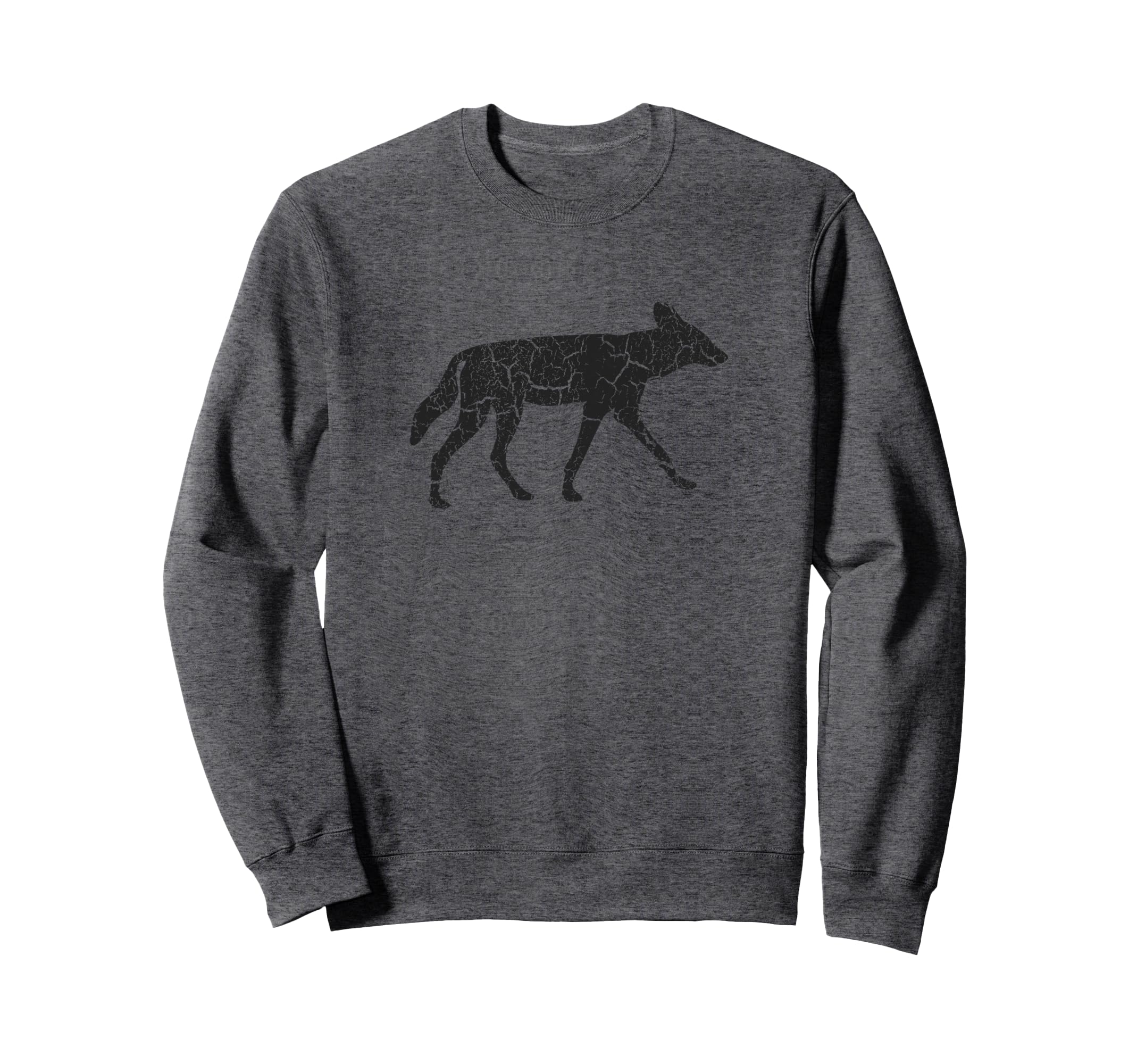 Dingo Distressed Dingo Sweatshirt - Novelty Apparel for Adults - T-Shirt, Sweatshirt, Hoodie