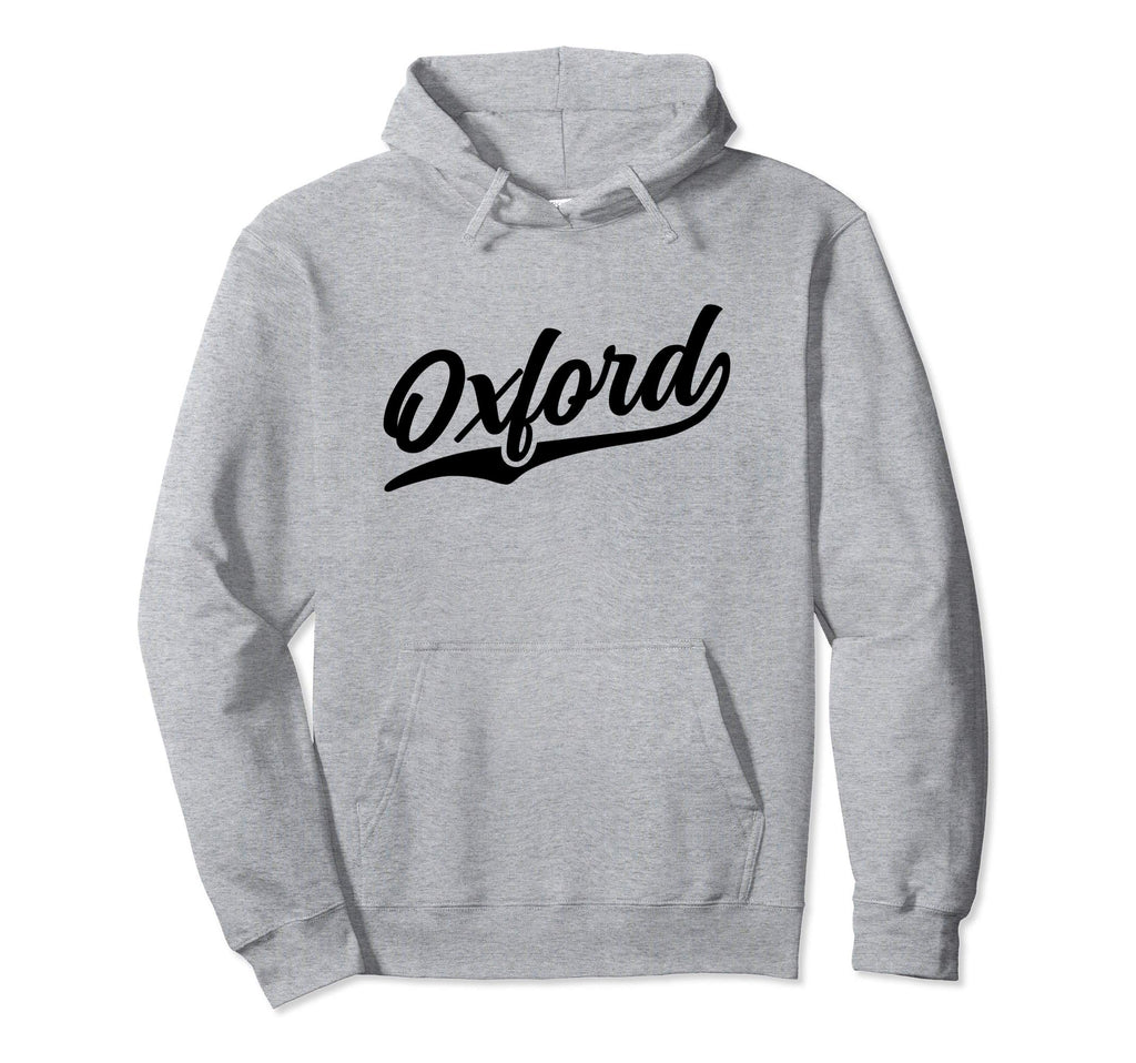 Oxford England Cursive 1970S Swoosh Hoodie - Aesthetic Graphic Unisex - T-Shirt, Sweatshirt, Hoodie
