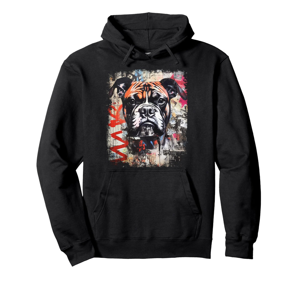 Y2K Streetwear Dog Pit Bull Hoodie - Graphic Print Unisex - T-Shirt, Sweatshirt, Hoodie