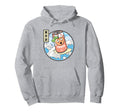 Surfing Peach Soda Japanese Waves Vaporwave Hoodie - Graphic Print Unisex - T-Shirt, Sweatshirt, Hoodie