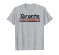 Toronto Canada Weathered Stripe T-Shirt - Custom Art Print Men Women - T-Shirt, Sweatshirt, Hoodie