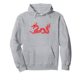 Japanese Asethetic Dragon Grunge Kanji Hoodie - Novelty Apparel Men Women - T-Shirt, Sweatshirt, Hoodie