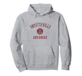 Fayetteville Arkansas Varsity Hoodie - Aesthetic Graphic for Adults - T-Shirt, Sweatshirt, Hoodie
