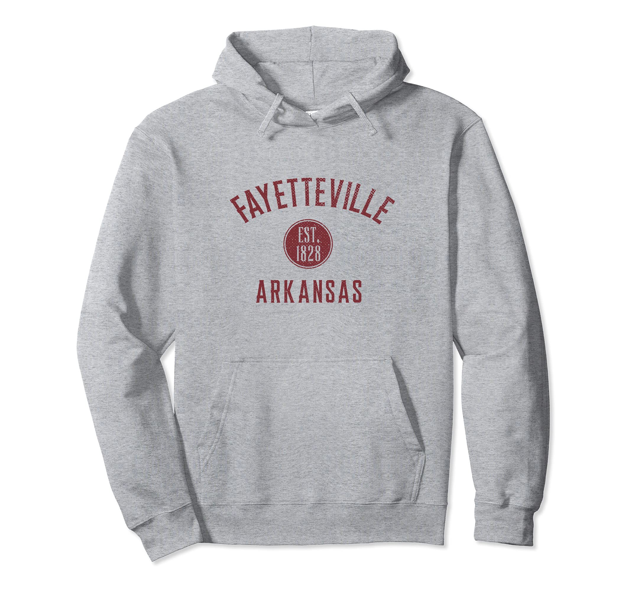 Fayetteville Arkansas Varsity Hoodie - Aesthetic Graphic for Adults - T-Shirt, Sweatshirt, Hoodie