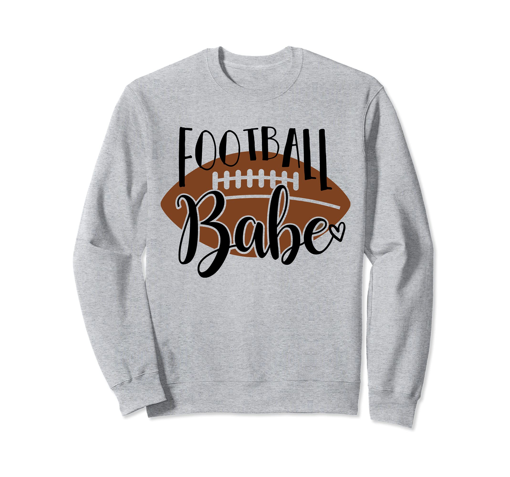 Football Babe Game Day Mom Football Sweatshirt - Graphic Print for Adults - T-Shirt, Sweatshirt, Hoodie