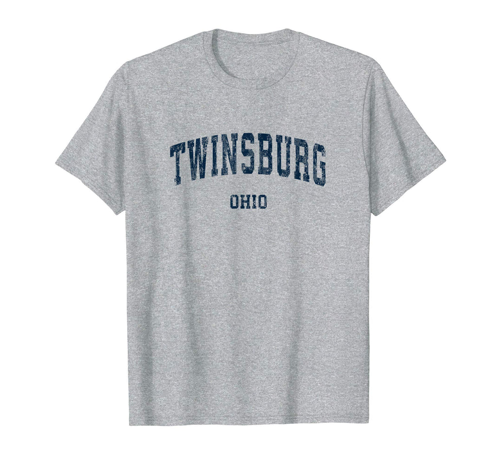 Twinsburg Ohio Oh Varsity Sports Navy T-Shirt - Minimalist Print Unisex - T-Shirt, Sweatshirt, Hoodie