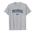 Twinsburg Ohio Oh Varsity Sports Navy T-Shirt - Minimalist Print Unisex - T-Shirt, Sweatshirt, Hoodie