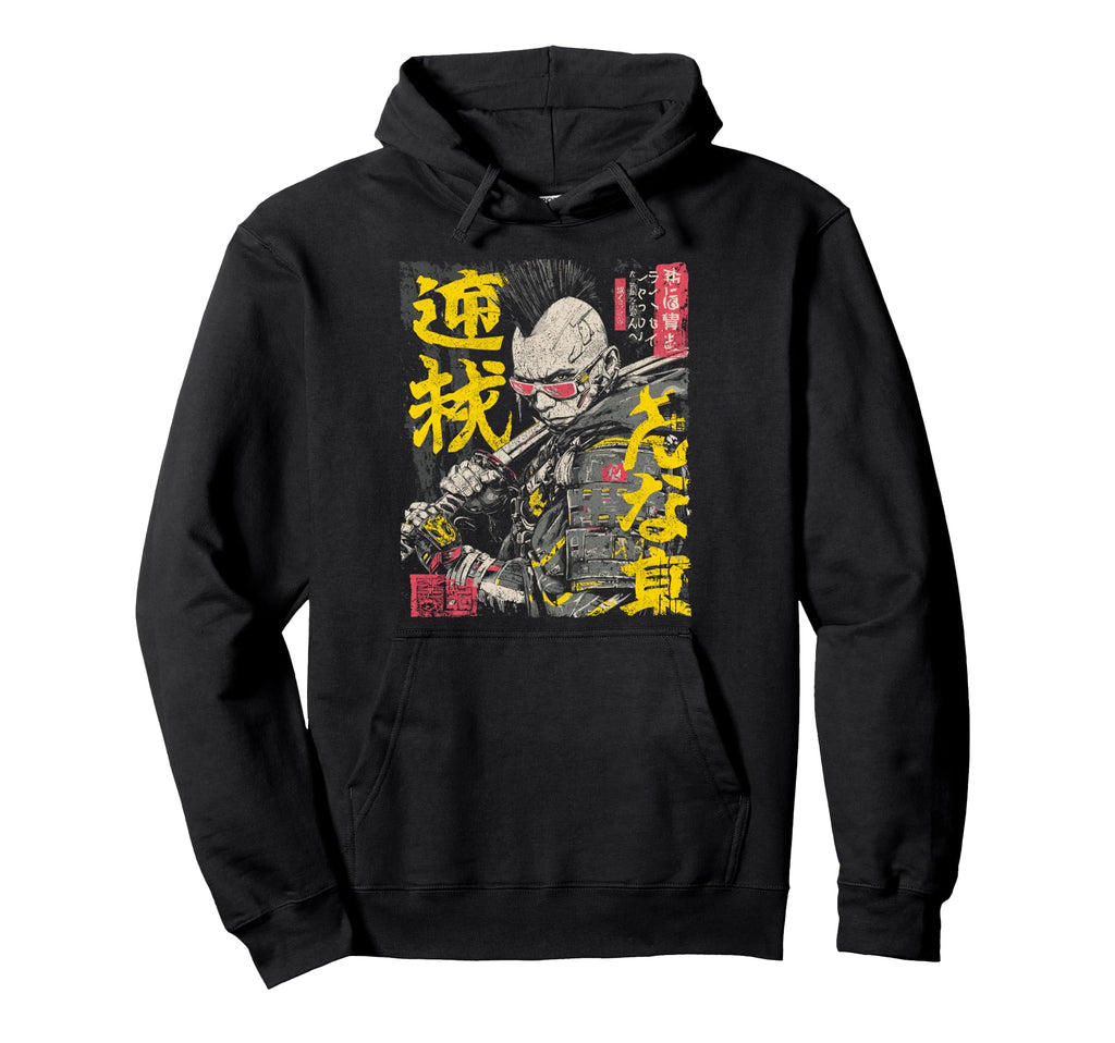 Japanese Streetwear Futuristic Hoodie - Casual Everyday Wear Unisex - T-Shirt, Sweatshirt, Hoodie