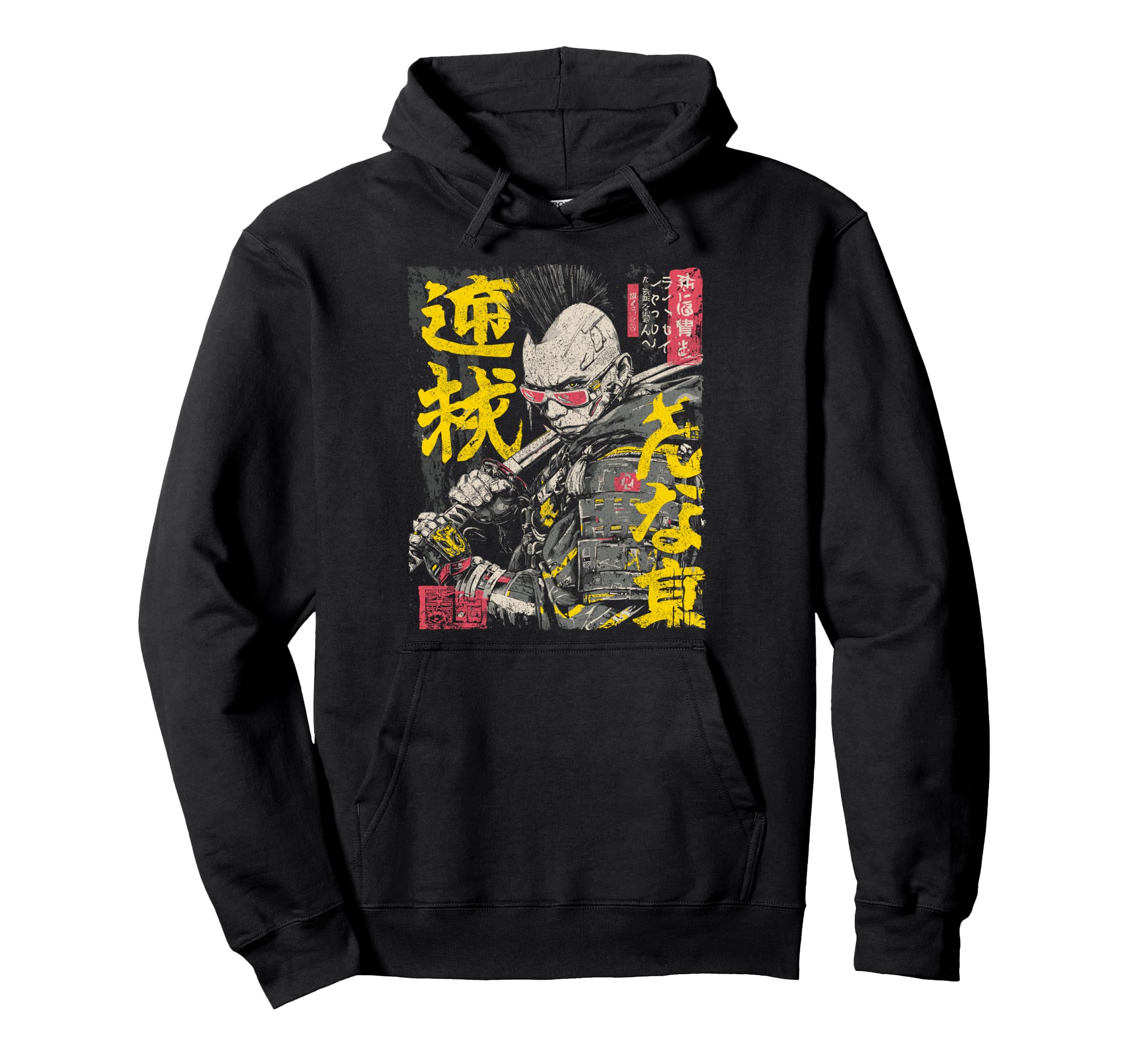 Japanese Streetwear Futuristic Hoodie - Casual Everyday Wear Unisex - T-Shirt, Sweatshirt, Hoodie