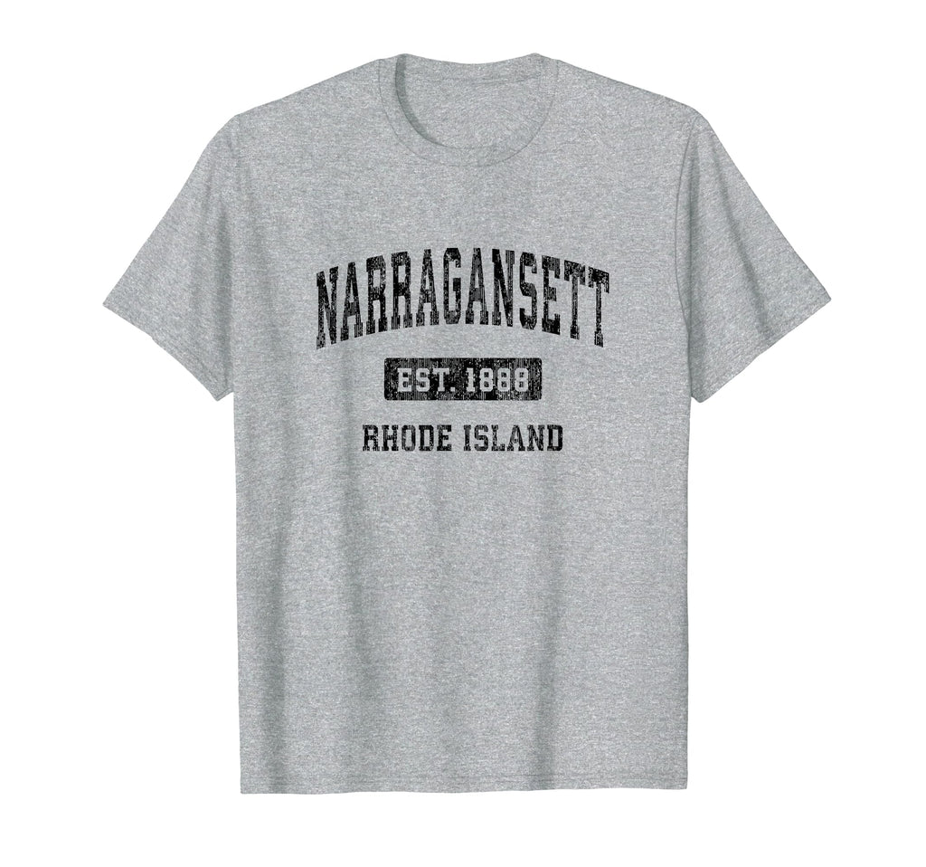 Narragansett Rhode Island Ri Sports T-Shirt - Streetwear Style for Adults - T-Shirt, Sweatshirt, Hoodie