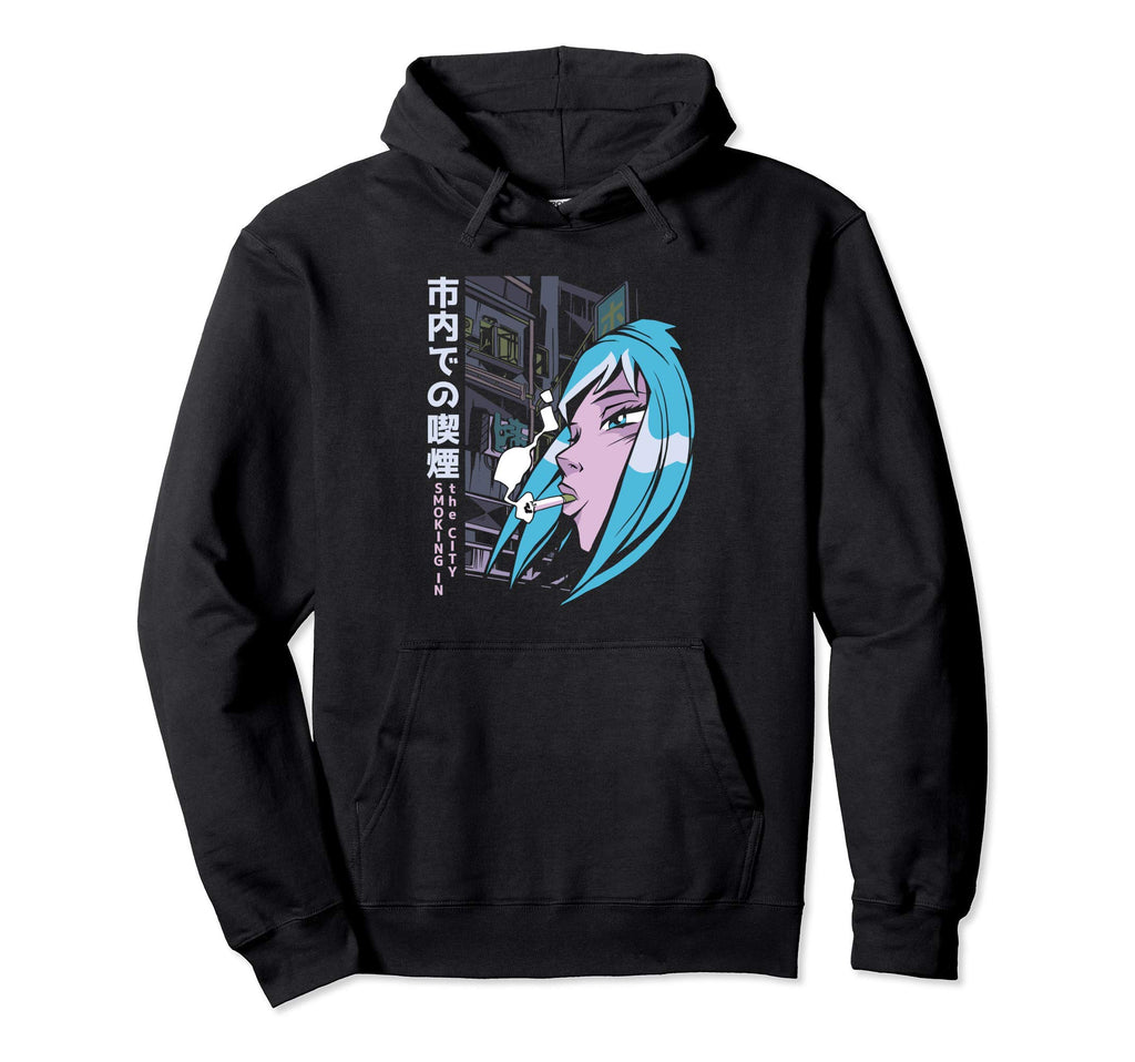 90S Vaporwave Aesthetic Japanese Hoodie - Trendy Graphic for Adults - T-Shirt, Sweatshirt, Hoodie