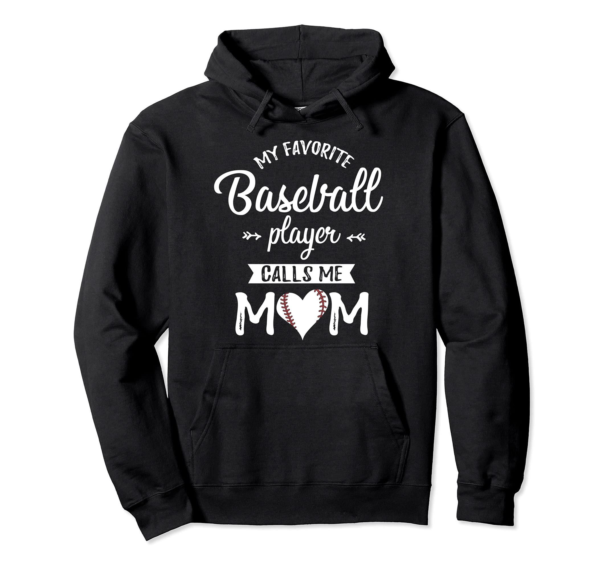 My Favorite Baseball Player Calls Me Hoodie - Aesthetic Graphic for Adults - T-Shirt, Sweatshirt, Hoodie