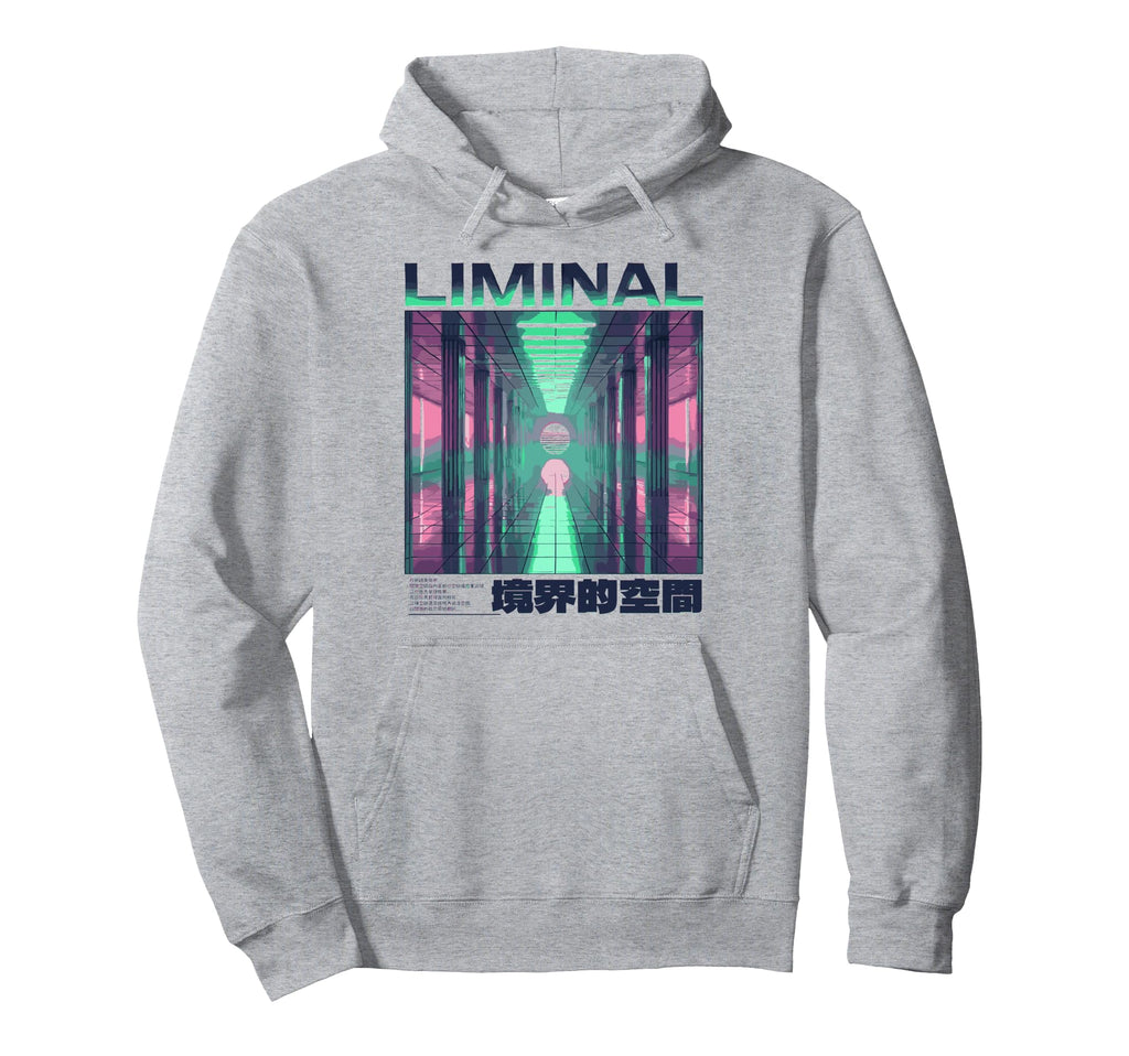 Aesthetic Vaporwave 80S 90S Japanese Hoodie - Minimalist Print Unisex - T-Shirt, Sweatshirt, Hoodie