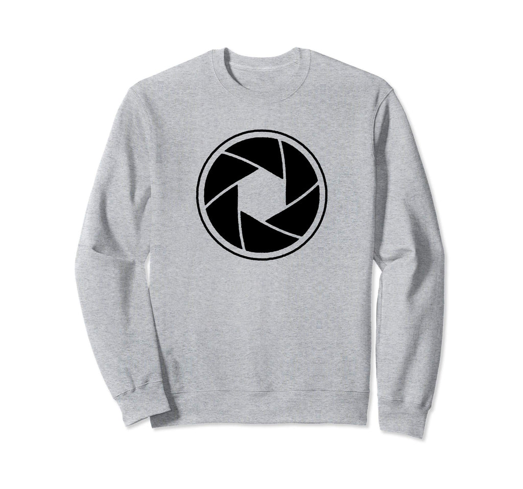 Minimalist Camera Shutter Simple Sweatshirt - Trendy Graphic Men Women - T-Shirt, Sweatshirt, Hoodie