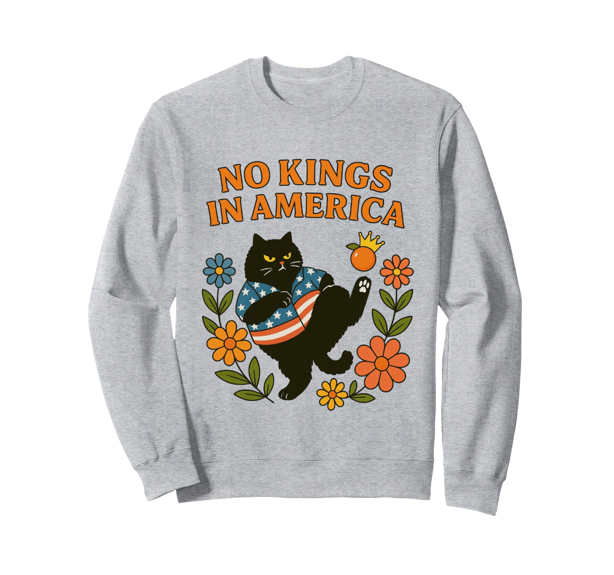 No Kings America We People Sweatshirt - Casual Everyday Wear Men Women - T-Shirt, Sweatshirt, Hoodie