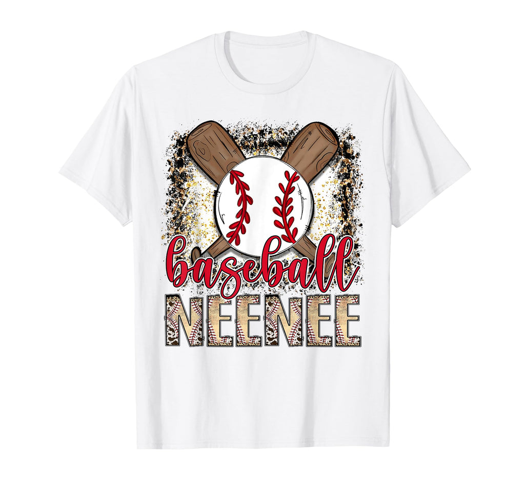 Baseball Neenee Leopard Proud Ball T-Shirt - Novelty Apparel Men Women - T-Shirt, Sweatshirt, Hoodie