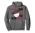 Graduation Baseball Senior Mom 2025 Hoodie - Custom Art Print for Adults - T-Shirt, Sweatshirt, Hoodie
