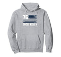 Flag Stripes Zack Kelly Boston Baseball Mlbpa Hoodie - Graphic Print Unisex - T-Shirt, Sweatshirt, Hoodie