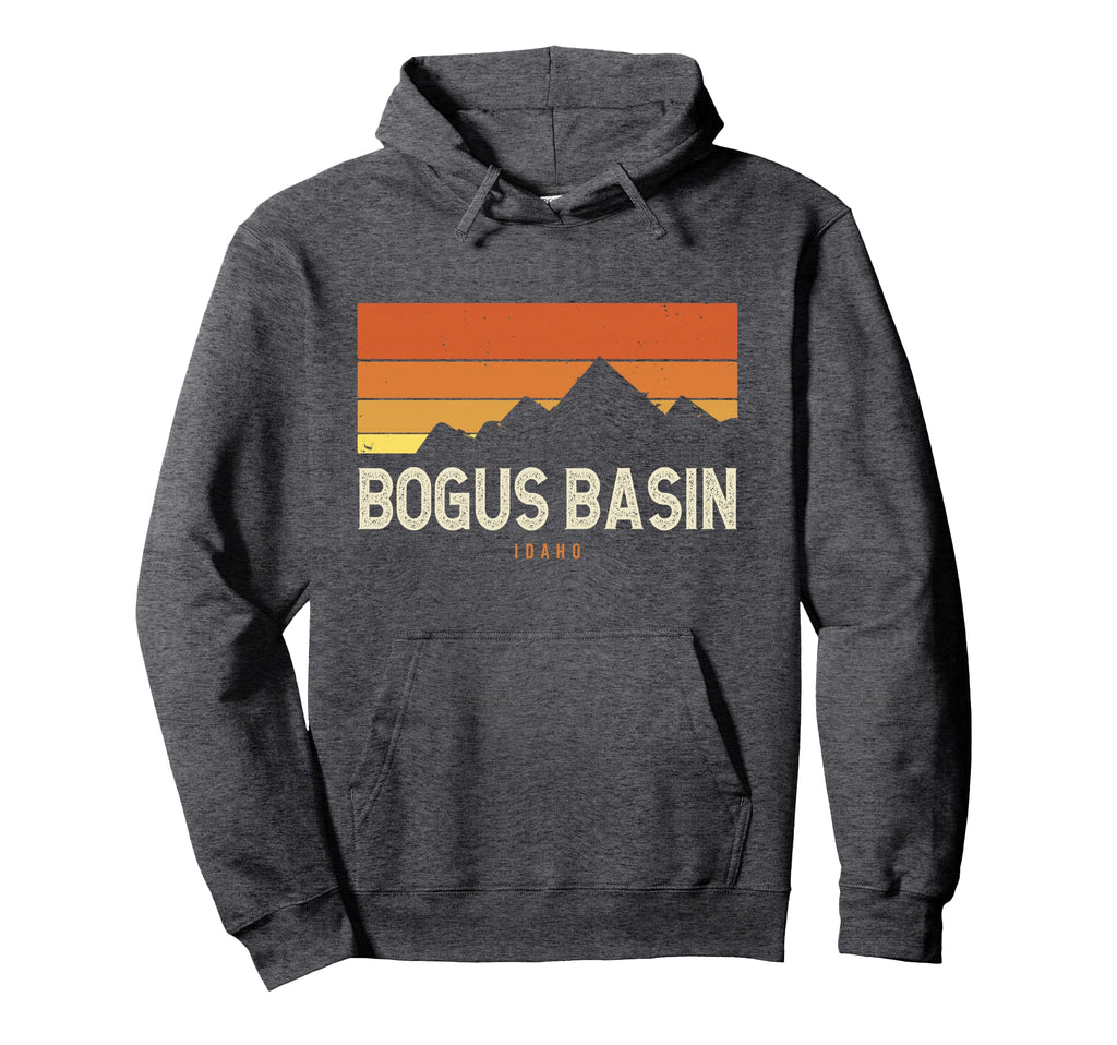 Bogus Basin Idaho Mountains Hiking Hoodie - Custom Art Print for Adults - T-Shirt, Sweatshirt, Hoodie