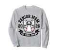 Baseball Senior Mom Class 2026 Proud Sweatshirt - Custom Art Print Unisex - T-Shirt, Sweatshirt, Hoodie
