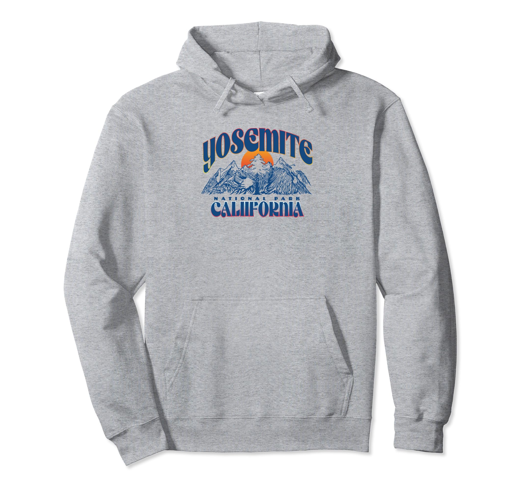 Yosemite National Park Hoodie - Custom Art Print Men Women - T-Shirt, Sweatshirt, Hoodie