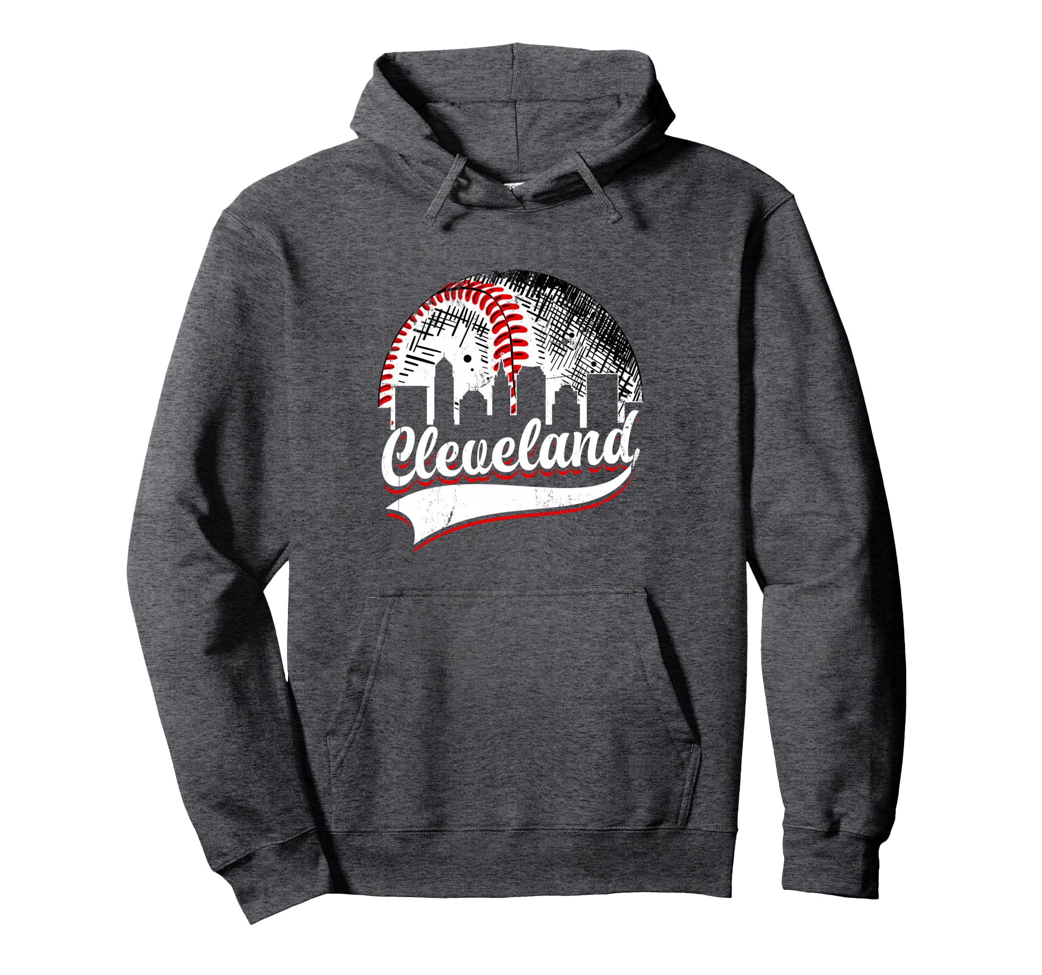 Cleveland Baseball Lover Game Day Hoodie - Graphic Print Men Women - T-Shirt, Sweatshirt, Hoodie
