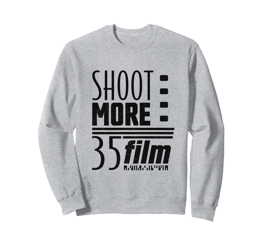Shoot More 35Mm Film Analog Sweatshirt - Streetwear Style for Adults - T-Shirt, Sweatshirt, Hoodie