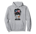 Busy Raising Ballers Football And Soccer Hoodie - Custom Art Print Unisex - T-Shirt, Sweatshirt, Hoodie