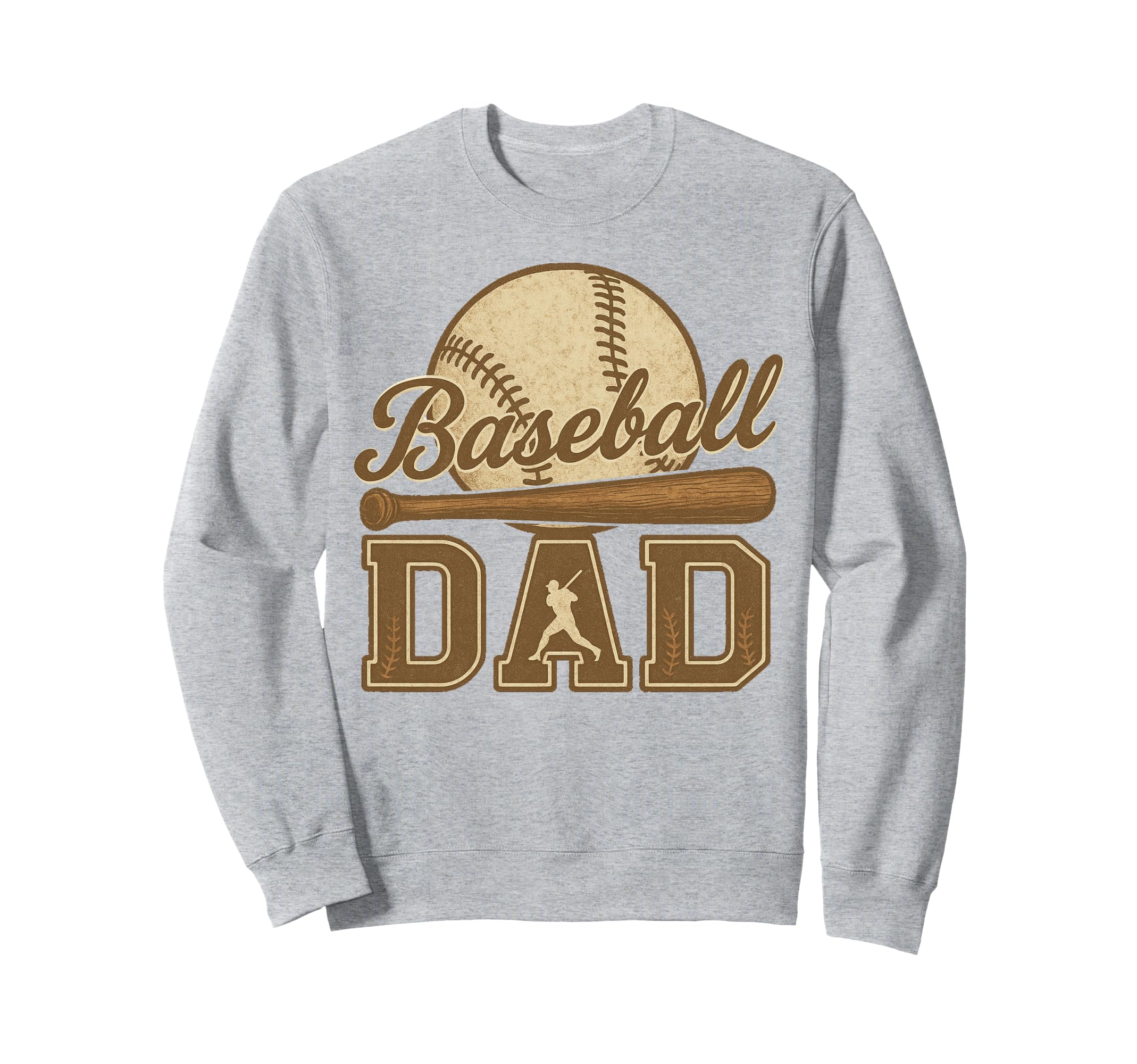 Baseball Dad Summer Sports Lover Sweatshirt - Novelty Apparel for Adults - T-Shirt, Sweatshirt, Hoodie