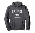 Carmel California Ca Distressed Sports Hoodie - Novelty Apparel Unisex - T-Shirt, Sweatshirt, Hoodie