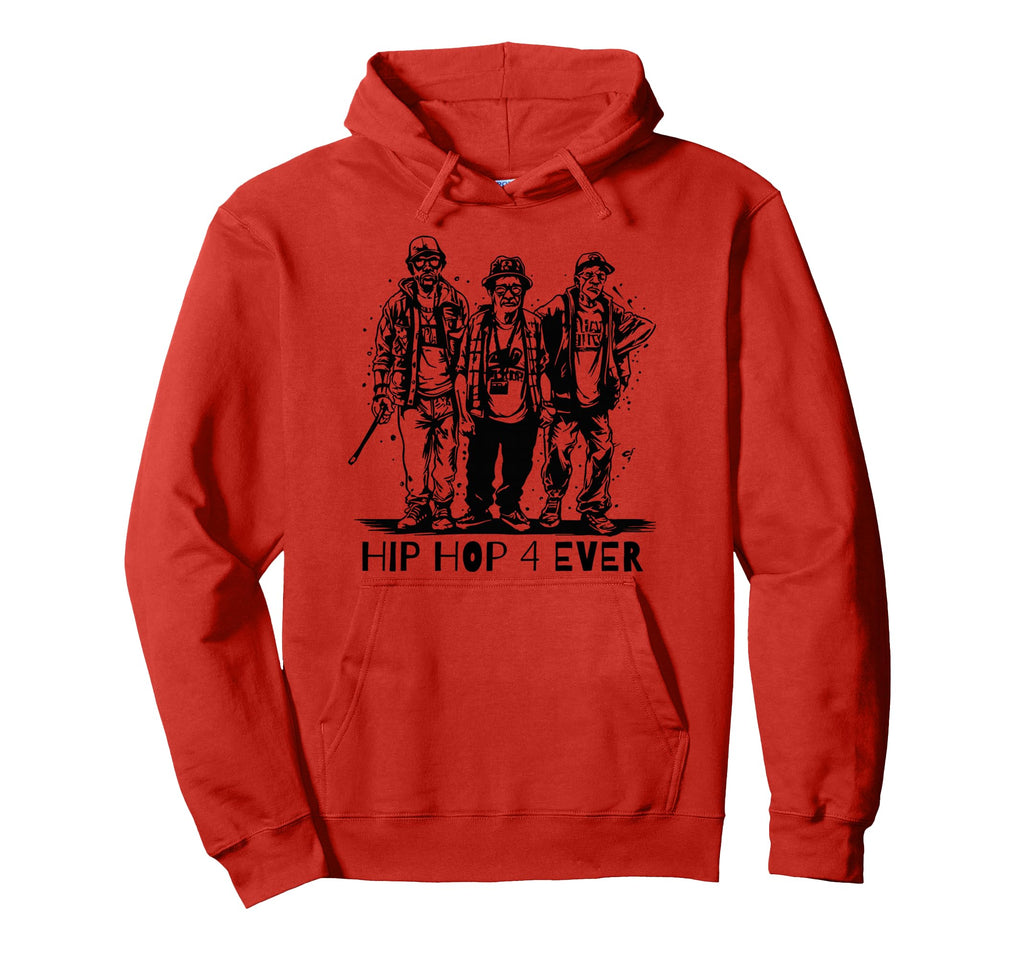Graffiti Old School Rap Pensioners Hip Hoodie - Streetwear Style Unisex - T-Shirt, Sweatshirt, Hoodie