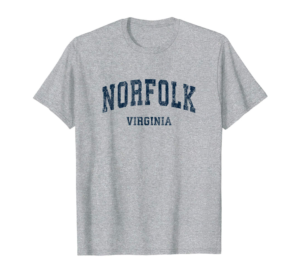 Norfolk Virginia Va Varsity T-Shirt - Casual Everyday Wear Men Women - T-Shirt, Sweatshirt, Hoodie