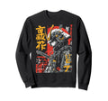 Japanese Streetwear Samurai Warrior Sweatshirt - Trendy Graphic for Adults - T-Shirt, Sweatshirt, Hoodie