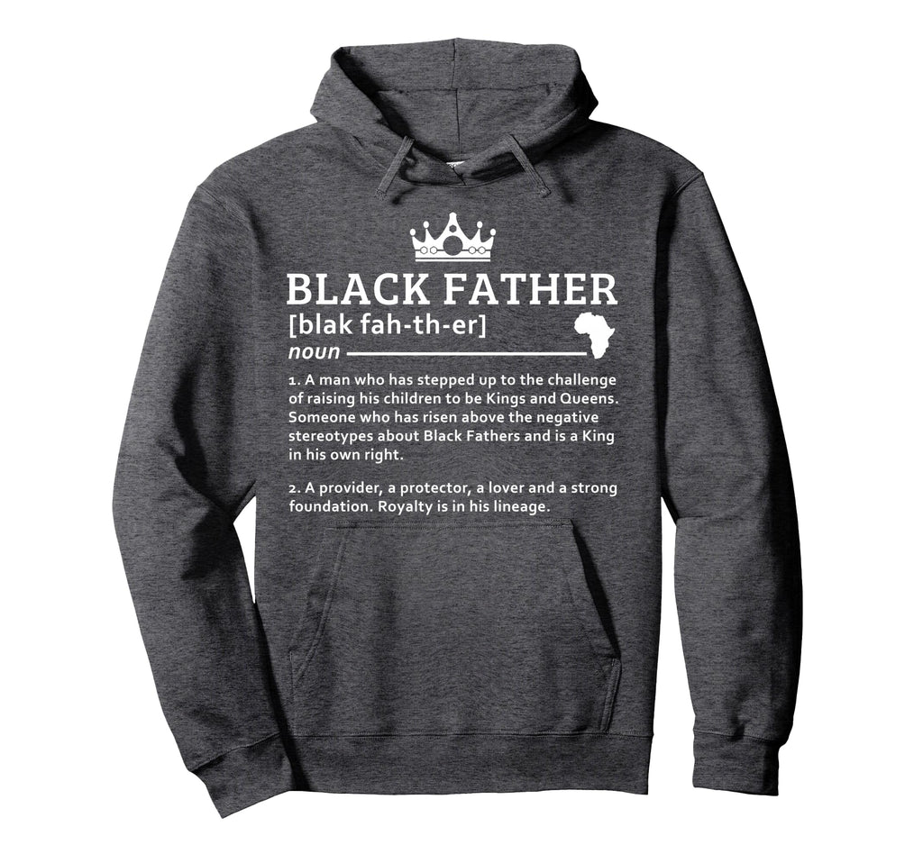 Black Father Definition African Hoodie - Aesthetic Graphic for Adults - T-Shirt, Sweatshirt, Hoodie
