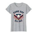Game Day All Day Baseball Fan T-Shirt - Minimalist Print Unisex - T-Shirt, Sweatshirt, Hoodie
