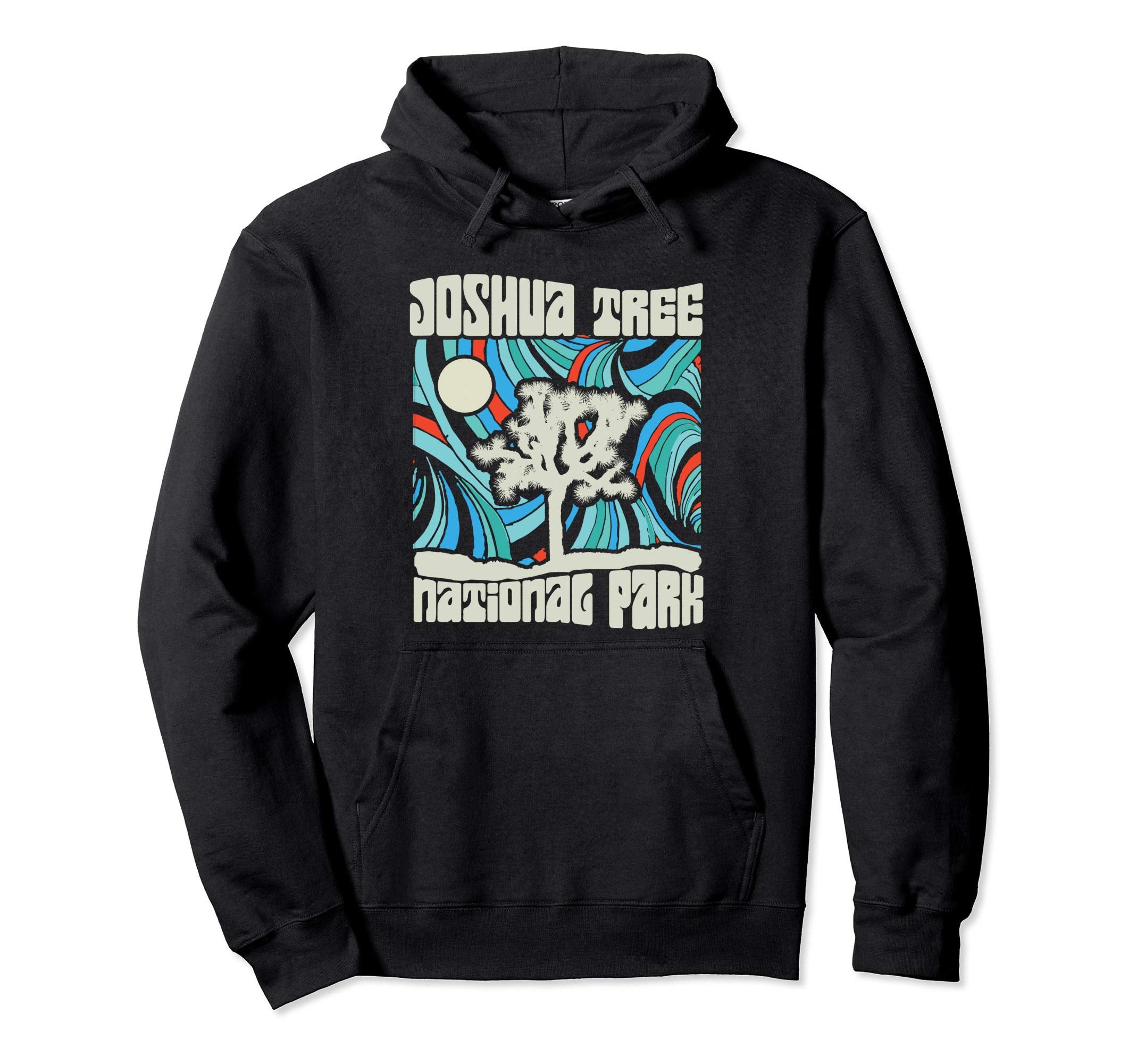 Joshua Tree 60S Psychedelic Sweet Hippie Hoodie - Unique Graphic for Adults - T-Shirt, Sweatshirt, Hoodie