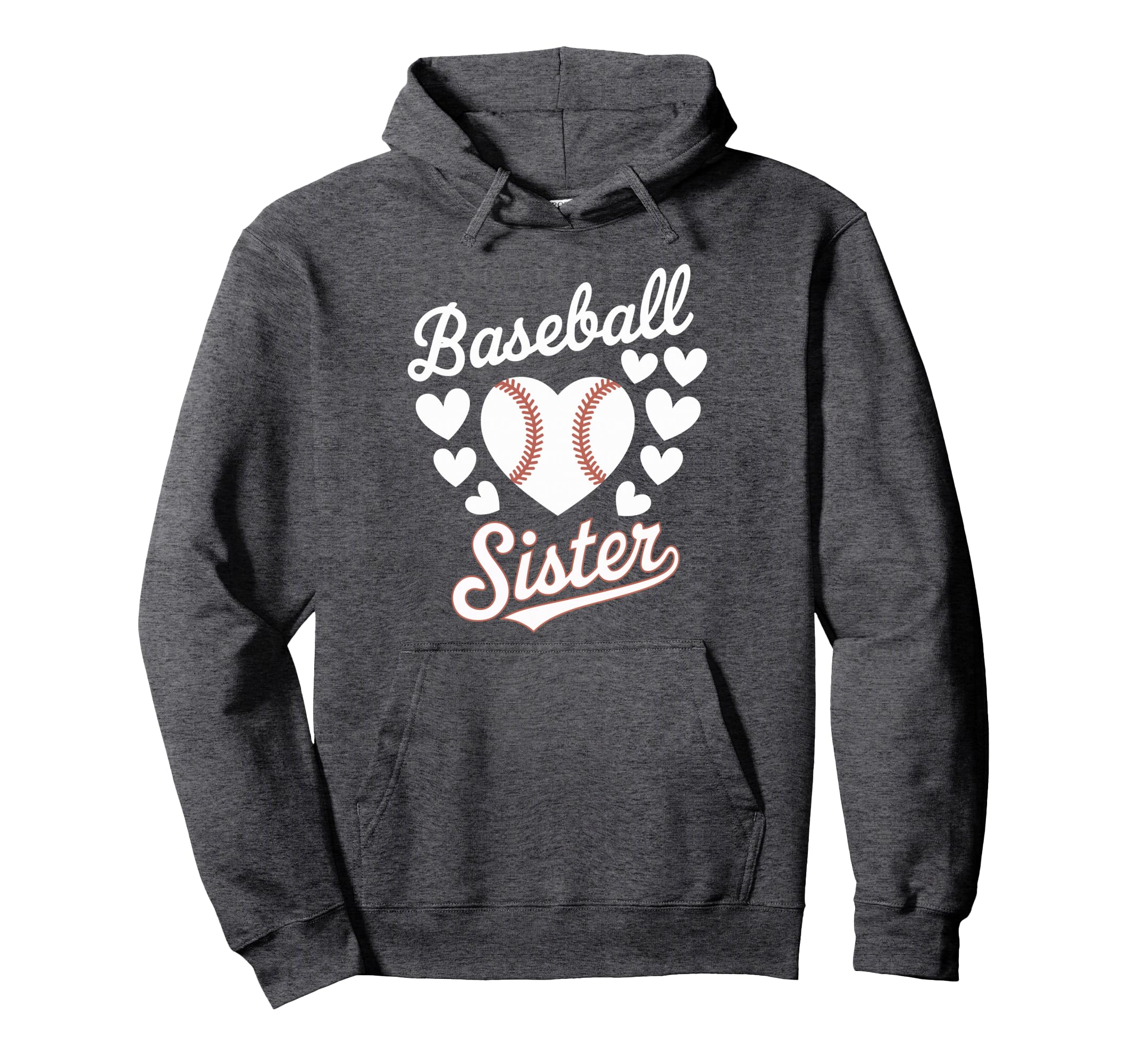 Baseball Sister Hoodie - Fun Novelty Design Unisex - T-Shirt, Sweatshirt, Hoodie