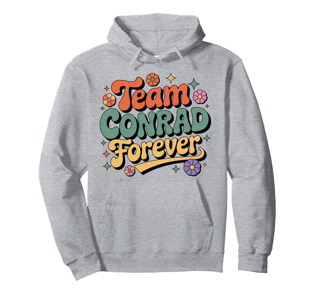 Groovy Flower Power Vibe Team Hoodie - Casual Everyday Wear for Adults - T-Shirt, Sweatshirt, Hoodie