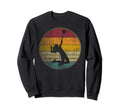 Volleyball Distressed Silhouette Sweatshirt - Aesthetic Graphic Unisex - T-Shirt, Sweatshirt, Hoodie
