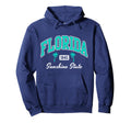 Florida Spring Break Souvenir Beach Hoodie - Minimalist Print Men Women - T-Shirt, Sweatshirt, Hoodie