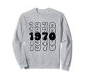 54 Year Old Groovy 54Th Birthday Sweatshirt - Unique Graphic Men Women - T-Shirt, Sweatshirt, Hoodie